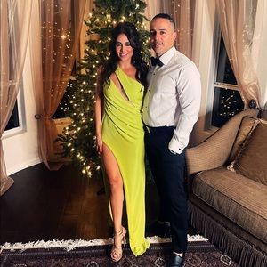 Katie May green chartreuse